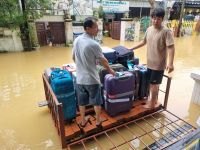 Hoi An (überflutete Straße vor dem 