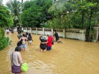 Hoi An (überflutete Straße vor dem 