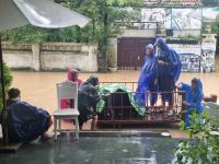 Hoi An (unveränderte Hochwasser- Situation...)