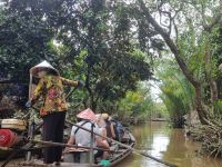 Bootsfahrt im Mekong-Delta 