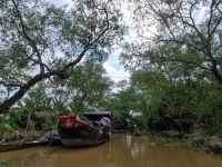Bootsfahrt im Mekong-Delta 