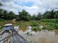 Bootsfahrt im Mekong-Delta 
