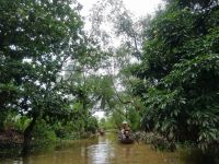 Bootsfahrt im Mekong-Delta 