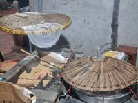 Mekong-Delta (Insel An Binh - Herstellung von Reispapier)