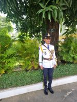 Phnom Penh (Wachmann am Königspalast)