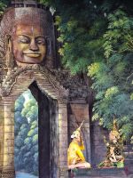 Siem Reap (Khmer-Tanzshow im 