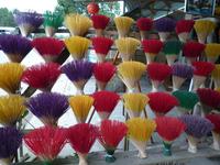 Räucherstäbchen-Herstellung