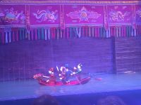 Vietnam. Wasserpuppentheater 
