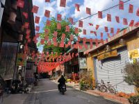 Vietnam. Ethnische Gruppe der Thai - Dorf