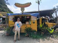 Lang und die letzte Bratwurst vor Mai Chau 