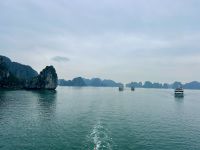 Stimmung in der Halongbucht &ndash; &copy; Birgit Kirchner (Eberhardt TRAVEL)