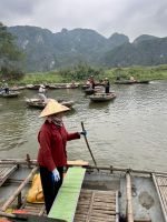 man erwartet uns zur Bootsfahrt in der trockenen Halong &ndash; &copy; Birgit Kirchner (Eberhardt TRAVEL)