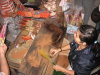 Herstellung von Räucherstäbchen