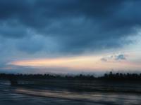 Abendstimmung im Mekong Delta