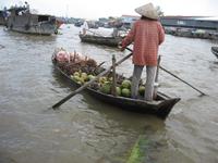 Mekong Delta - Schwimmender Markt