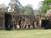 Angkor Wat - Elefantenterrasse