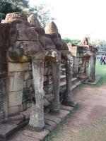 Angkor Thom - Elefantenterrasse