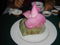 Reis in LotusblÃ€ttern