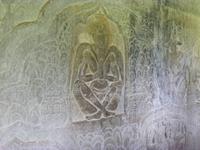 Relief in Angkor Wat