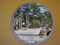 Blick in den Park vom Sommerpalast in Da Lat