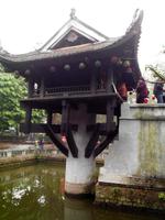 Die Ein Säulen Pagode in Hanoi