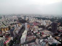 Saigon Blick zum Zentralmarkt