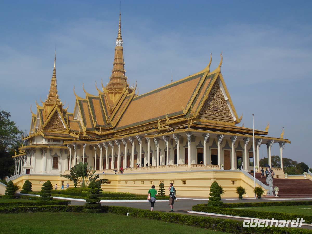 Krönungshalle in Phnom Penh