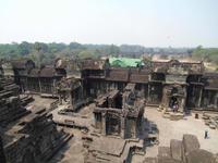 Blick auf die 2. Ebene in Angkor Wat