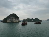 in der Halong-Bucht