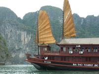 in der Halong-Bucht