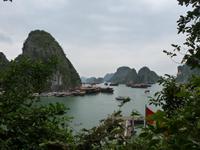 in der Halong-Bucht