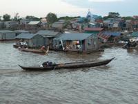 Phnom Penh, Bootsfahrt auf dem Tonle Sap