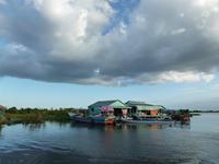 Bootsfahrt bei Kompong Khleang