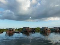 Bootsfahrt bei Kompong Khleang
