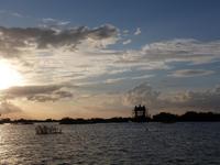 Bootsfahrt bei Kompong Khleang