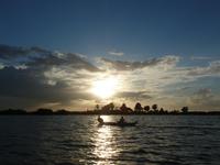 Bootsfahrt bei Kompong Khleang