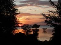 Sonnenuntergang über dem Tonle Sap