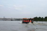 Mit dem Boot nach Cu Chi