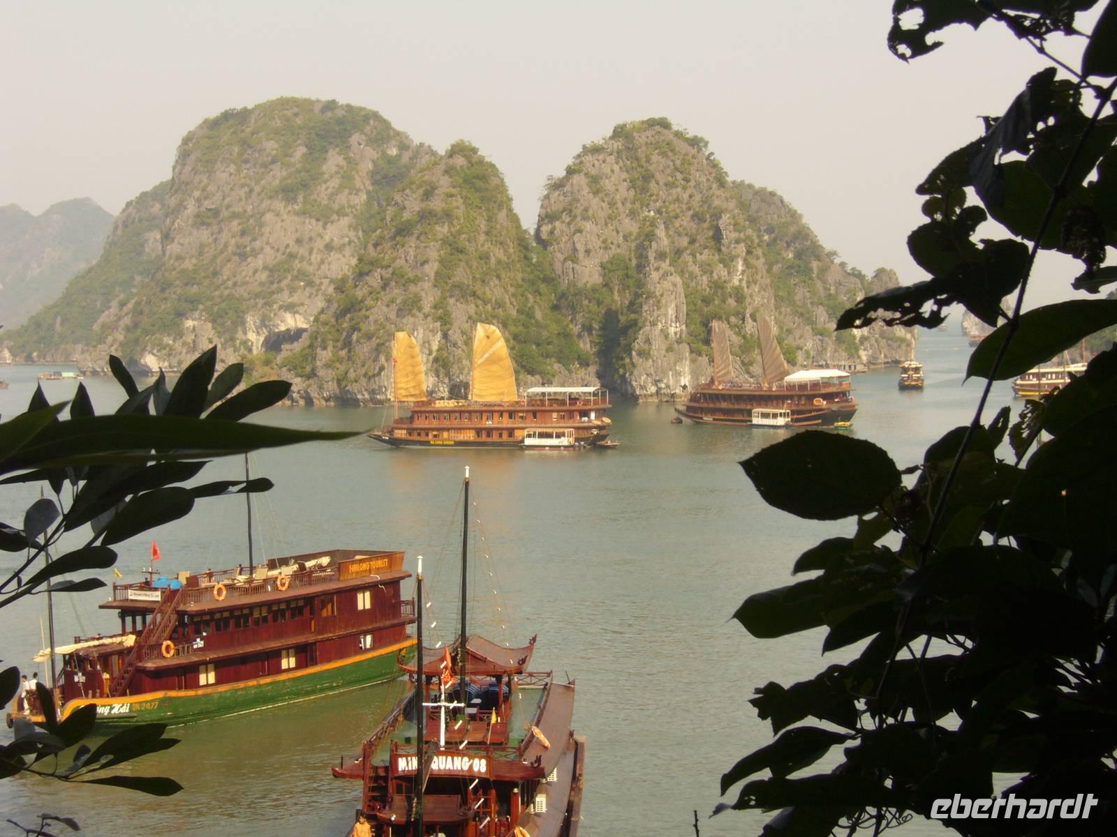 Ha Long Bucht - Dschunkenfahrt