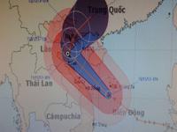 Taifun im Anmarsch und wir mittendrin