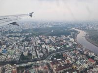 Anflug auf Saigon...
