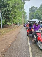 Auf zur letzten Tempel Session mit Tuk Tuks