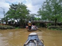 Bootsfahrt im Mekong-Delta 