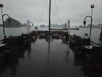 Deck der Dschunke