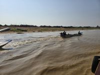 Fischer unterwegs auf Tonle Sap See