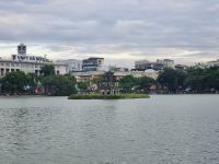 Hanoi (Hoan-Kiem-See mit Schildkröten-Pagode)
