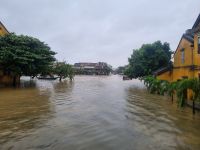 Hoi An (Altstadt - Ausblick von der Japanischen Brücke)