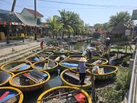 Korbboote in Hoi An