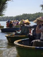 Korbboote in Hoi An