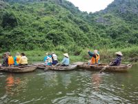 Ninh Binh (Bootsfahrt in der Trockenen Halong-Bucht)